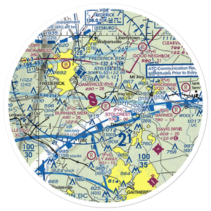Stolcrest STOLport (MD75) VFR Sectional Sticker (30 mile)