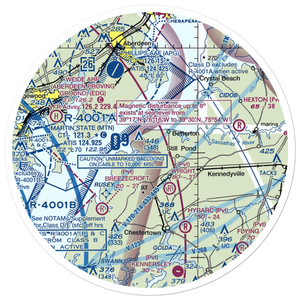 Smith Field (MD66) VFR Sectional Sticker (30 mile)
