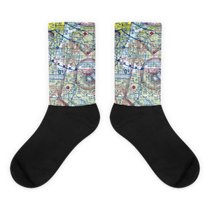 Holly Springs Farm Airport (MD55) VFR Sectional Socks