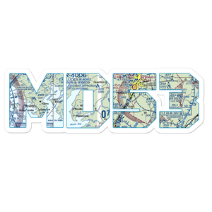 Mac Kinnis Airport (MD53) VFR Sectional Sticker