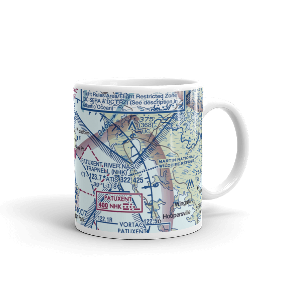 Chesapeake Ranch Airstrip (MD50) VFR Sectional  Mug 