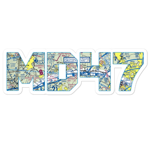Barnes Airport (MD47) VFR Sectional Sticker