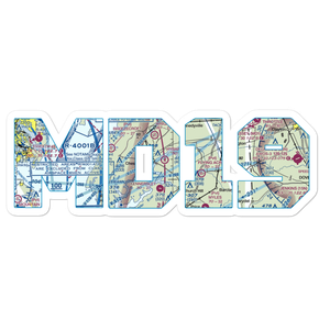 Hybarc Farm Airport (MD19) VFR Sectional Sticker