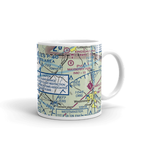 Bell Airport (MD12) VFR Sectional  Mug