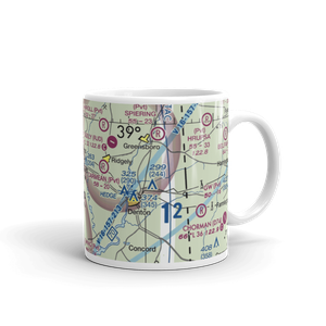 Meadow Brook Airport (MD09) VFR Sectional  Mug