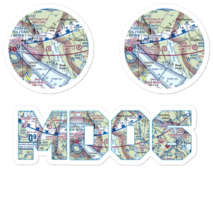Pilots Cove Airport (MD06) VFR Sectional Sticker Pack