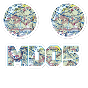 Finagin Airfield (MD05) VFR Sectional Sticker Pack