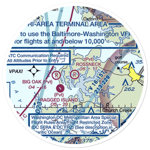 Rossneck Airport (MD04) VFR Sectional Sticker (20 mile)