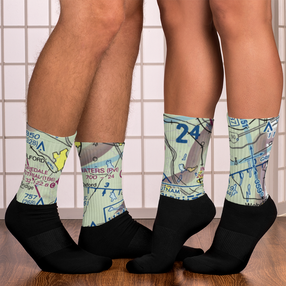 Waters Airport (MA97) VFR Sectional Socks 