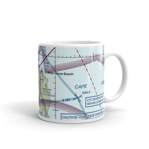 Russell Mill Pond Seaplane Base (MA78) VFR Sectional  Mug