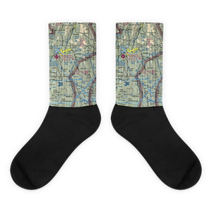 Blueberry Hill Airport (MA77) VFR Sectional Socks