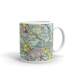 Sky Glen Airport (MA75) VFR Sectional  Mug