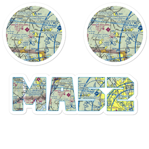 Sids Airport (MA52) VFR Sectional Sticker Pack