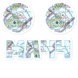 Trade Wind Airport (MA44) VFR Sectional Sticker Pack