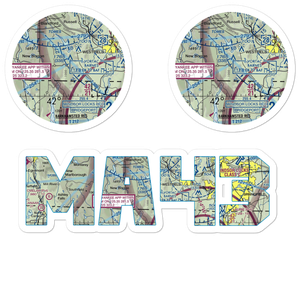 Morehaven Airport (MA43) VFR Sectional Sticker Pack