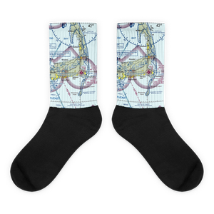 Long Pond Seaplane Base (MA25) VFR Sectional Socks