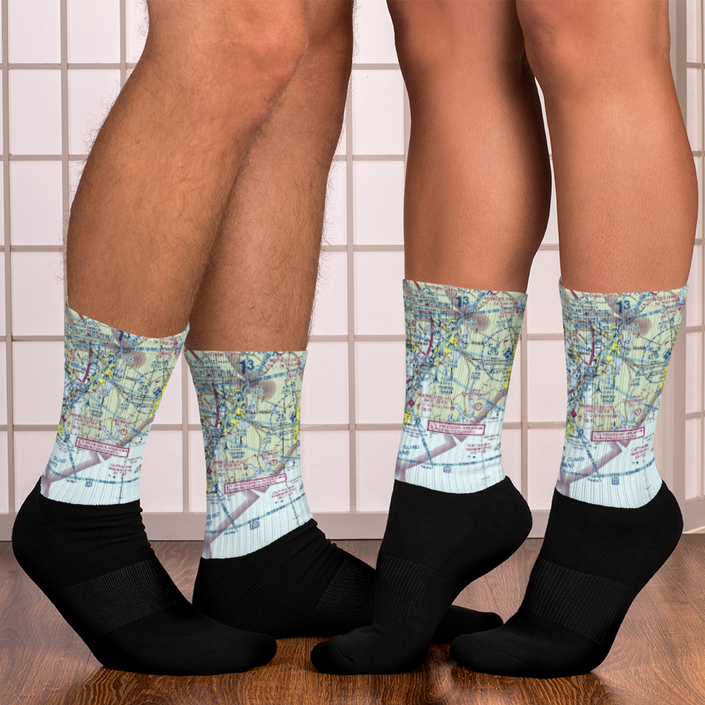Friends Ultralightport (MA07) VFR Sectional Socks 