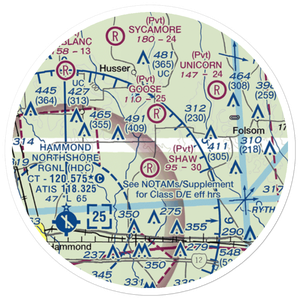 Koenig Airpark (LS92) VFR Sectional Sticker (20 mile)