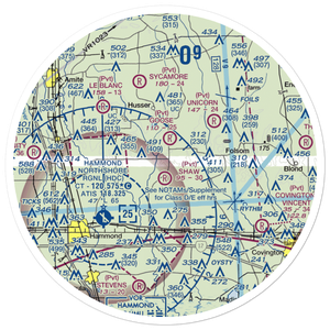 Koenig Airpark (LS92) VFR Sectional Sticker (30 mile)