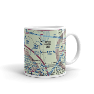 L J Earnest Airport (LS69) VFR Sectional  Mug