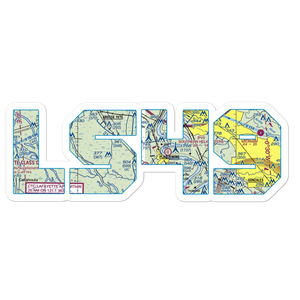 Simpson Airport (LS49) VFR Sectional Sticker