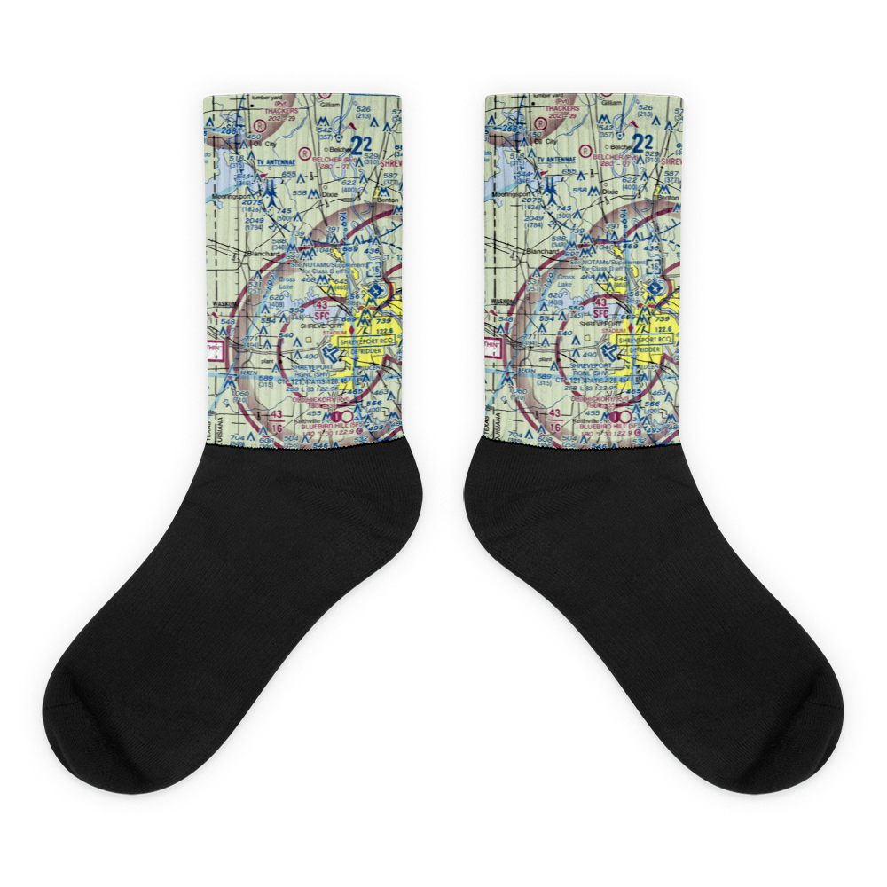 Tater Patch Ultralightport (LS41) VFR Sectional Socks 