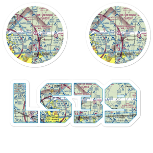 Country Bend Airport (LS39) VFR Sectional Sticker Pack