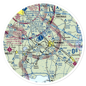 Richard's Airport (LS38) VFR Sectional Sticker (30 mile)