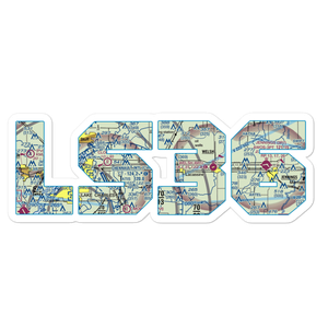 Light Plane Flyers Airfield (LS36) VFR Sectional Sticker