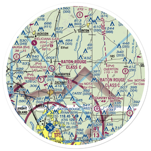 Annison Private Airport (LS25) VFR Sectional Sticker (30 mile)