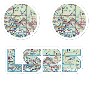 Annison Private Airport (LS25) VFR Sectional Sticker Pack