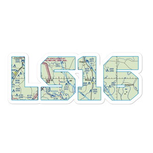 Circle G Airport (LS16) VFR Sectional Sticker