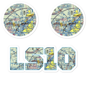 Reynolds Airport (LS10) VFR Sectional Sticker Pack