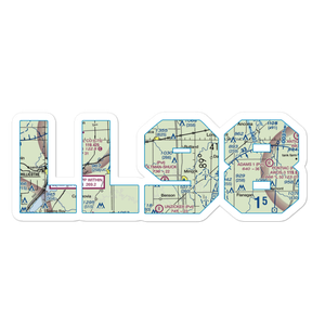 John W Meils Restricted Landing Area (LL98) VFR Sectional Sticker