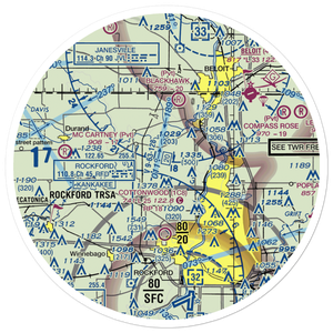 Severson Airport (LL79) VFR Sectional Sticker (30 mile)