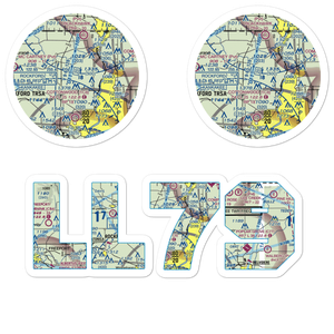 Severson Airport (LL79) VFR Sectional Sticker Pack