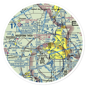 Lz Fairwinds Airport (LL78) VFR Sectional Sticker (30 mile)