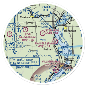 Edgar Read Airport (LL65) VFR Sectional Sticker (20 mile)