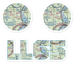 Edgar Read Airport (LL65) VFR Sectional Sticker Pack