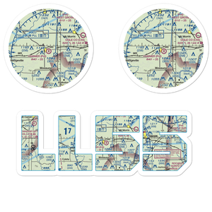 Gentry Airport (LL55) VFR Sectional Sticker Pack
