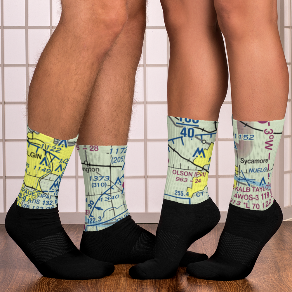 Olson Airport (LL53) VFR Sectional Socks 