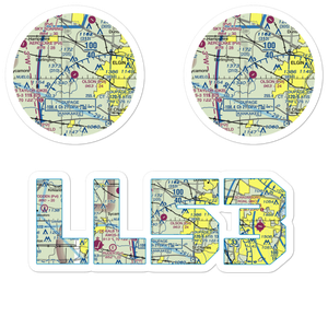 Olson Airport (LL53) VFR Sectional Sticker Pack
