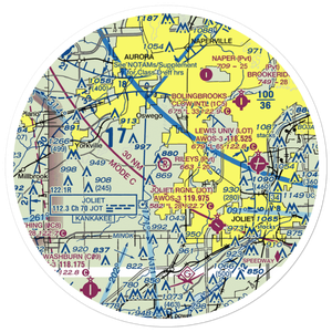Riley's Field (LL51) VFR Sectional Sticker (30 mile)