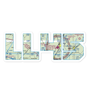 Lindell Loveless Airport (LL45) VFR Sectional Sticker