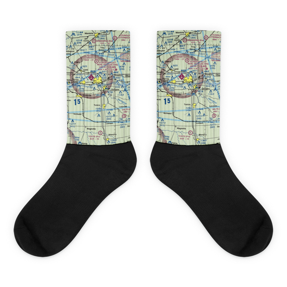 Trovero Airport (LL44) VFR Sectional Socks 