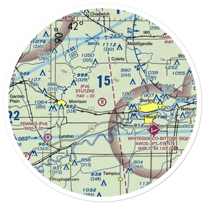 Stutzke Airport (LL38) VFR Sectional Sticker (30 mile)
