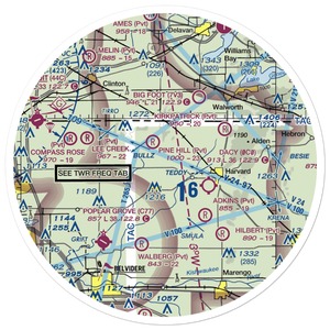 Sd Aero Airport (LL28) VFR Sectional Sticker (30 mile)