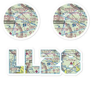 Sd Aero Airport (LL28) VFR Sectional Sticker Pack