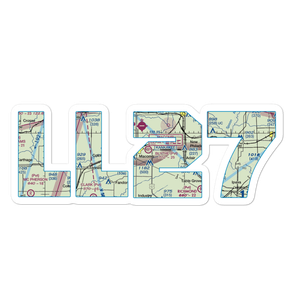 Smith Airport (LL27) VFR Sectional Sticker