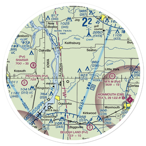 Meyer Airport (LL23) VFR Sectional Sticker (30 mile)